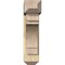 Ekena Millwork Merced Craftsman Rough Sawn Bracket w/ Offset Brace, Douglas Fir, 8"W x 28"D x 32"H BKT0806X28X32MRC04RDF - alternate 3
